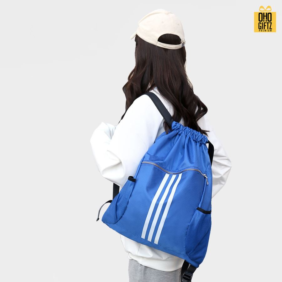 กระเป๋าเป้กีฬา  สกรีนโลโก้ ทำเป็นของพรีเมี่ยมได้
