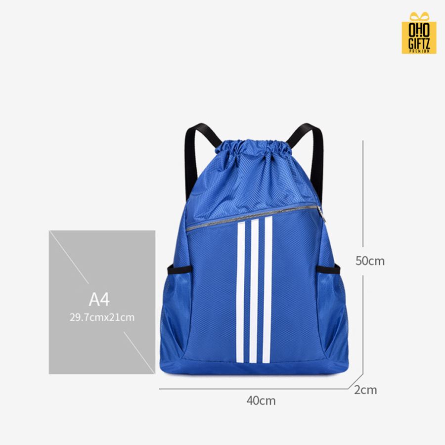 กระเป๋าเป้กีฬา  สกรีนโลโก้ ทำเป็นของพรีเมี่ยมได้