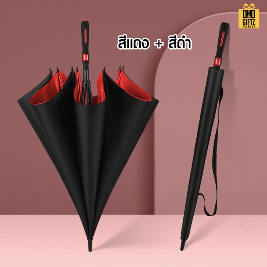 ร่มกอล์ฟขนาดใหญ่เปิดอัตโนมัติ สกรีนโลโก้ ทำเป็นสินค้าพรีเมี่ยมได้