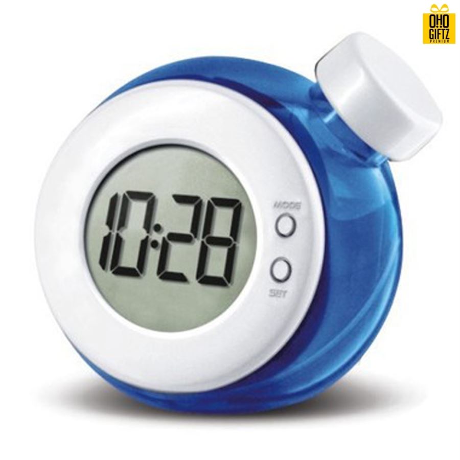 นาฬิกาปลุก พลังงานน้ำ  สกรีนโลโก้ ทำเป็นของพรีเมี่ยมได้