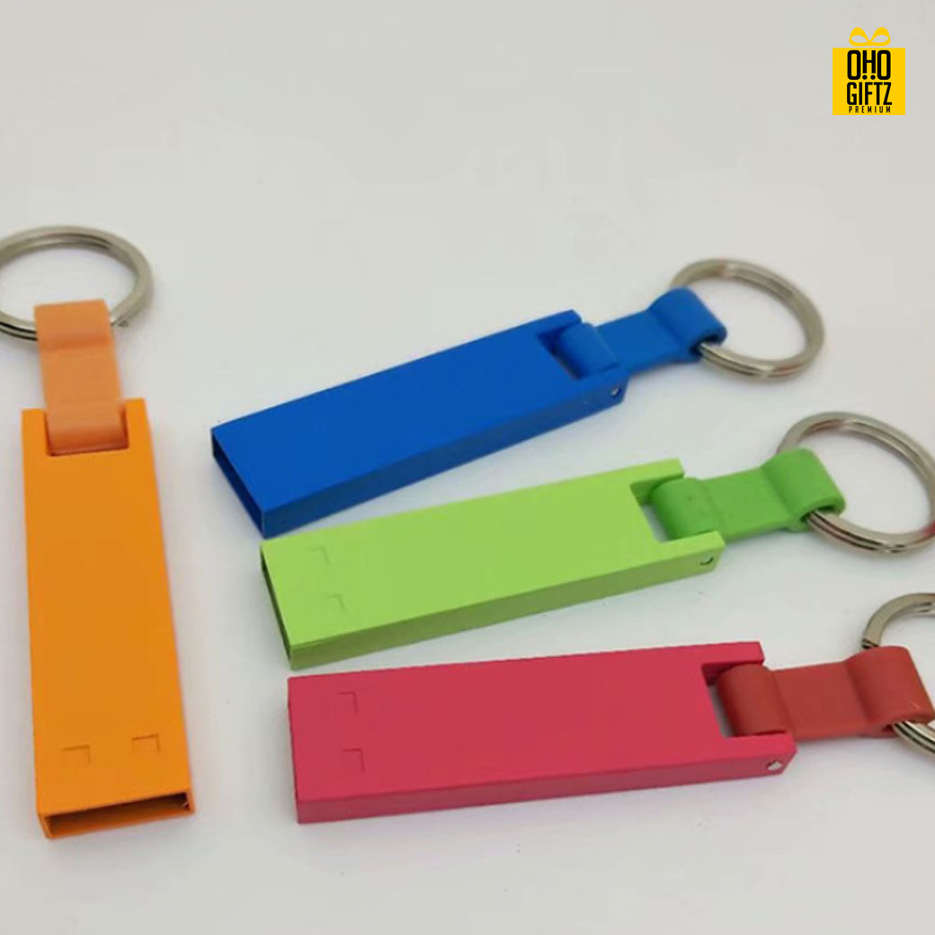 พวงกุญแจ USB สกรีนโลโก้ สกรีนชื่อร้าน ทำเป็นของพรีเมี่ยมได้