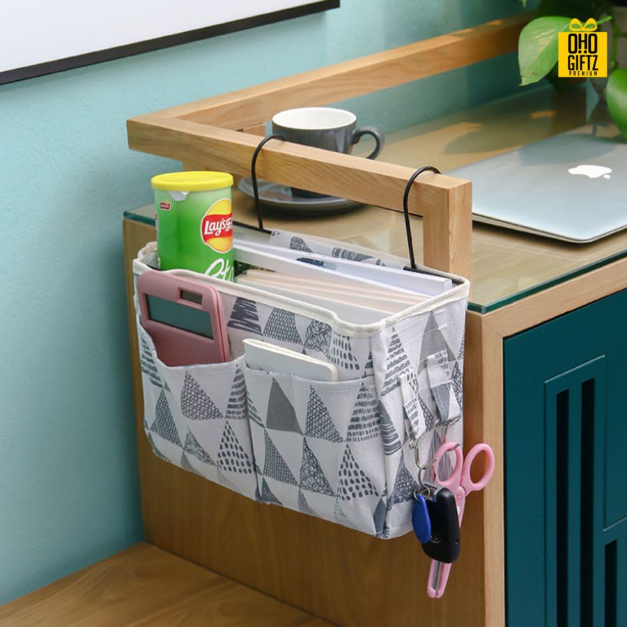 กระเป๋าเก็บของแบบแขวน สกรีนโลโก้ ทำเป็นของพรีเมี่ยม ของชำร่วยได้ 