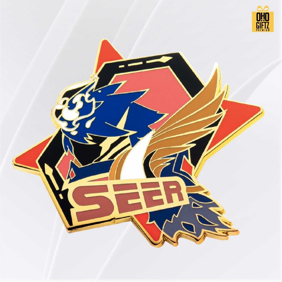 เข็มกลัดโลหะเคลือบสี ดีไซน์ตามต้องการ ทำเป็นของพรีเมี่ยม ของที่ระลึก ของชำร่วย