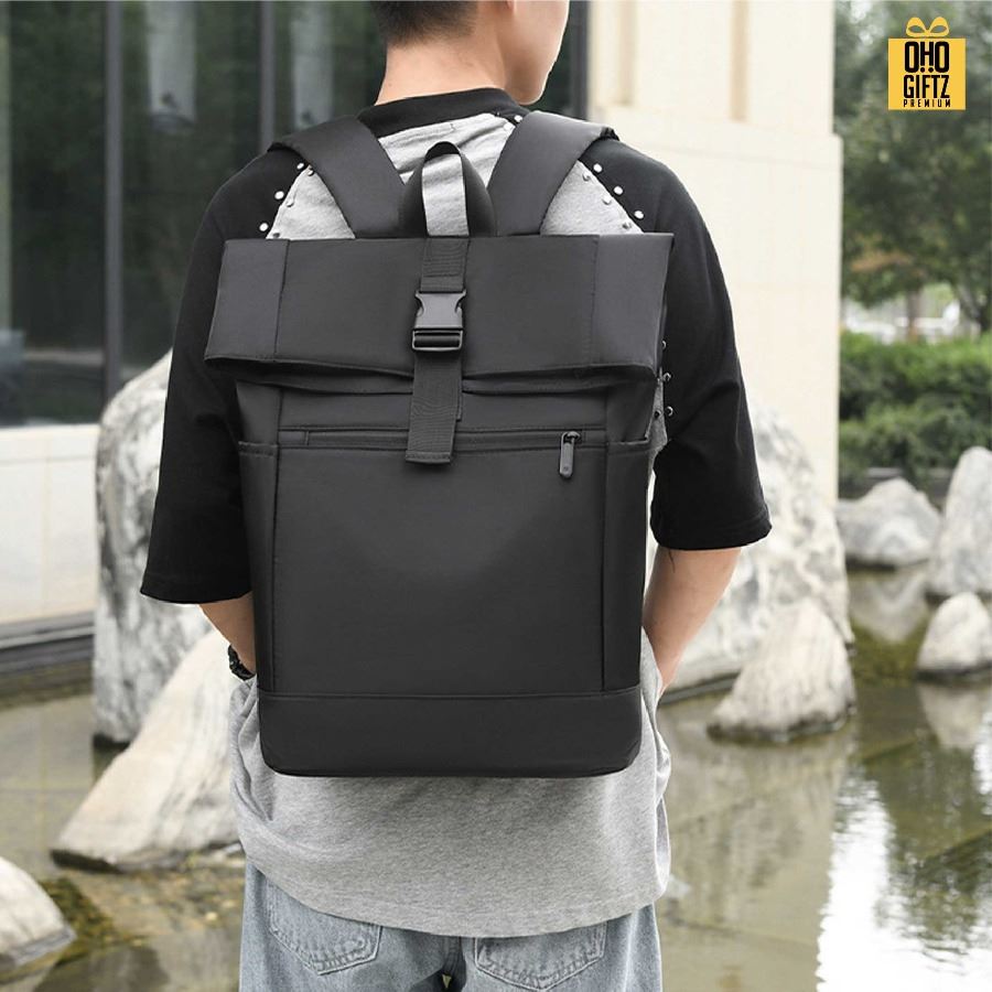 กระเป๋าเป้สะพายหลังกันน้ำ สกรีนโลโก้ ทำเป็นของพรีเมี่ยม