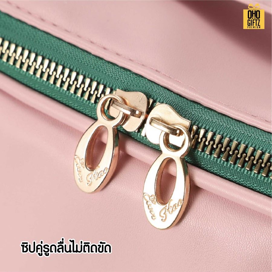 กระเป๋าใส่เครื่องสำอางเสริมเดินทาง สกรีนโลโก้ ทำเป็นของพรีเมี่ยมได้