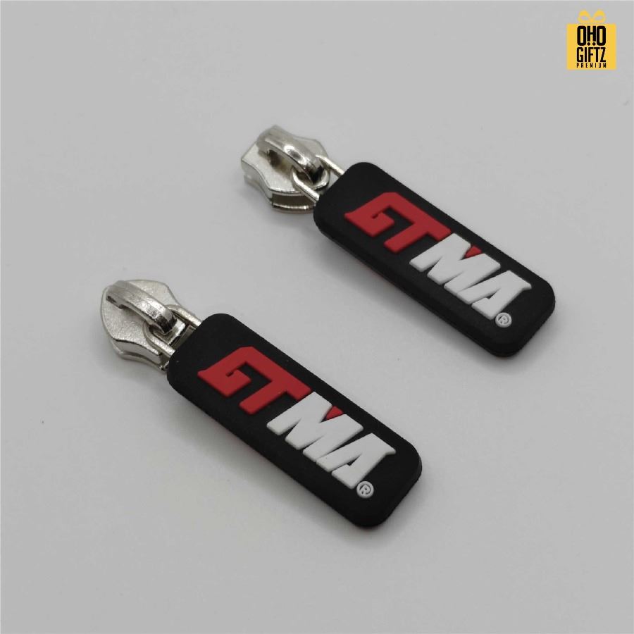 รับผลิตหัวซิปยางหยอด สกรีนโลโก้ ทำของพรีเมี่ยมได้