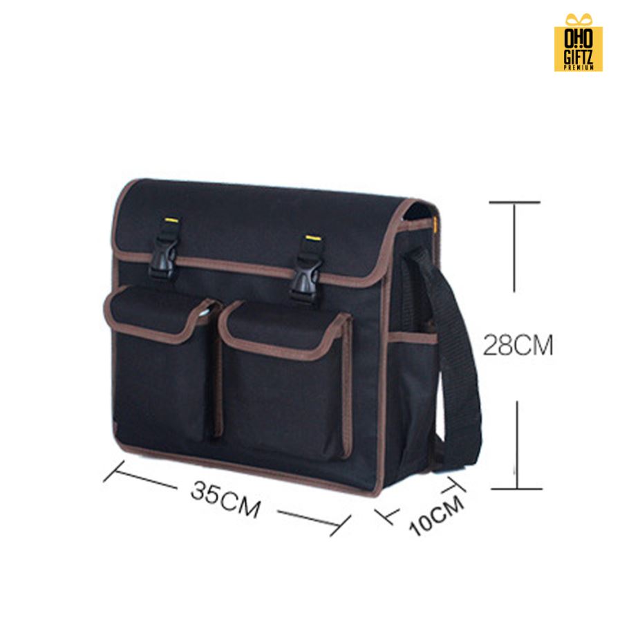 กระเป๋าใส่เครื่องมือช่าง อเนกประสงค์ สกรีนโลโก้ ทำของพรีเมี่ยมได้