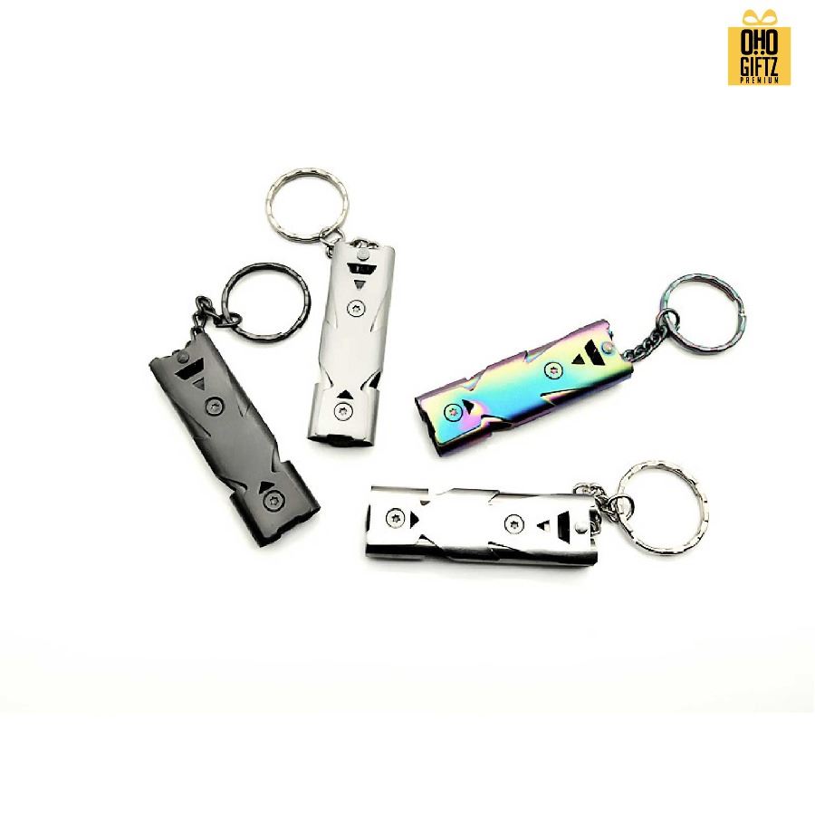 พวงกุญแจนกหวีดกู้ภัย เสียงดัง  สกรีนโลโก้ ทำเป็นของพรีเมี่ยม ของชำร่วยได้