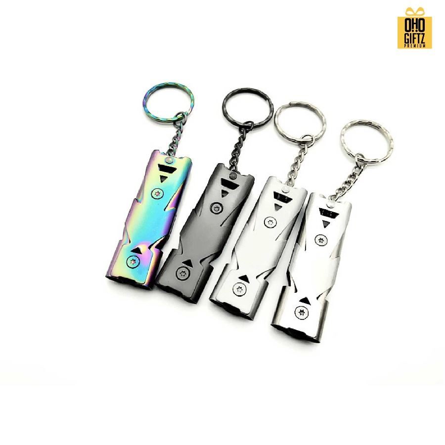 พวงกุญแจนกหวีดกู้ภัย เสียงดัง  สกรีนโลโก้ ทำเป็นของพรีเมี่ยม ของชำร่วยได้