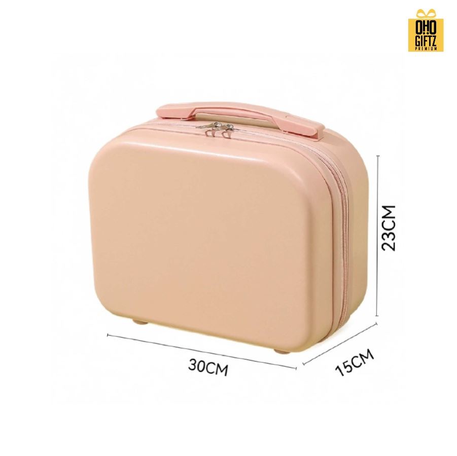 กระเป๋าเดินทางขนาดเล็กสไตล์เกาหลี 14 นิ้ว สกรีนชื่อ สกรีนโลโก้  ทำเป็นของพรีเมี่ยมได้