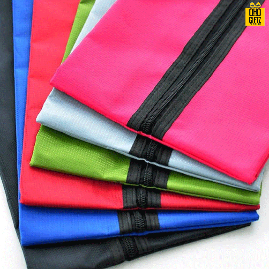 กระเป๋าใส่รองเท้า สกรีนโลโก้ ทำเป็นของพรีเมี่ยม ของขวัญ ของชำร่วย ของที่ระลึก