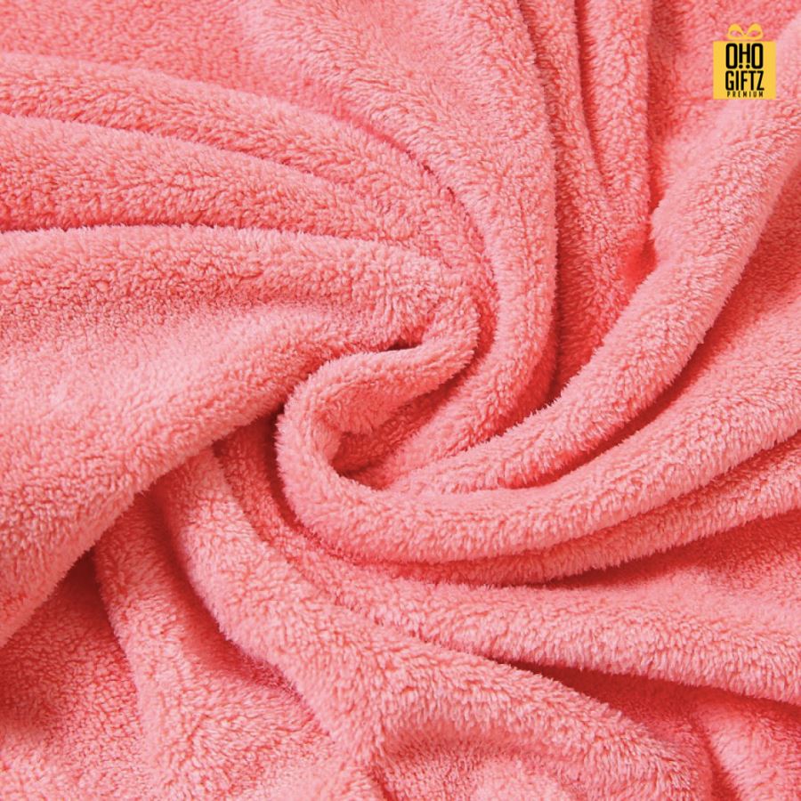 ผ้าห่มมีฮู้ดหัวกระต่าย เพิ่มโลโก้, ติดลาเบล ทำเป็นของพรีเมี่ยมได้