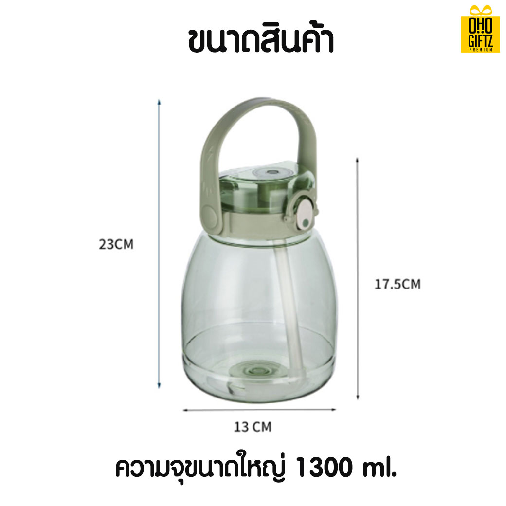 กระบอกน้ำพลาสติก สกรีนชื่อ สกรีนโลโก้ ทำเป็นของพรีเมี่ยมได้ 