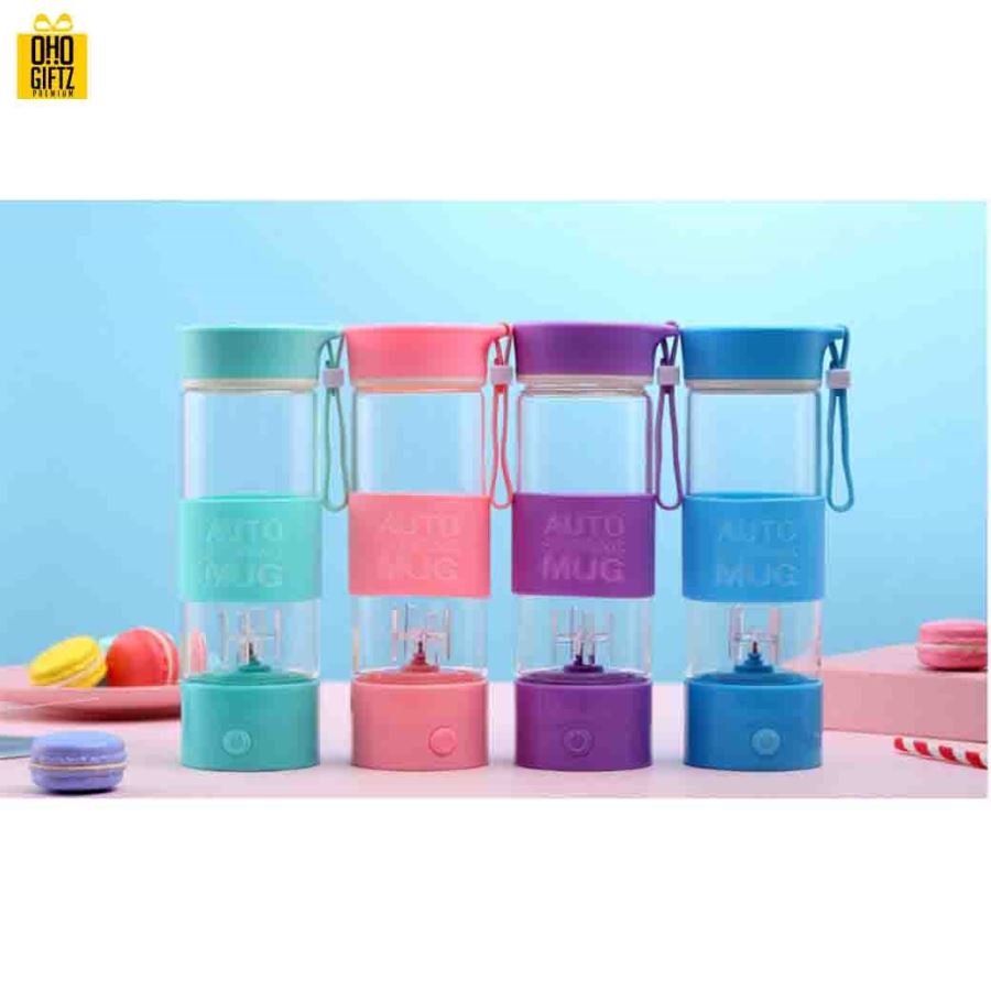 ขวดน้ำปั่นอัตโนมัติ ใส่ชื่อ,โลโก้ได้