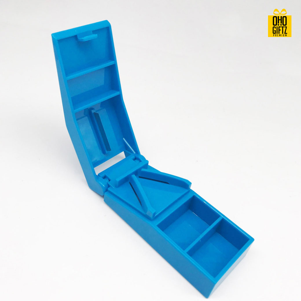 เครื่องตัดยาแบบพกพา สกรีนชื่อ สกรีนโลโก้ ทำเป็นของพรีเมี่ยมได้ 