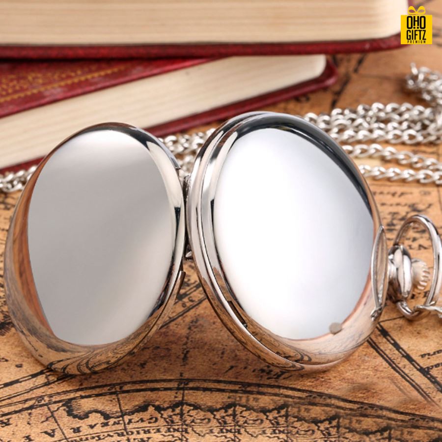 สร้อยคอจี้นาฬิกา ยิงเลเซอร์ชื่อ สกรีนโลโก้  ทำเป็นของพรีเมี่ยมได้