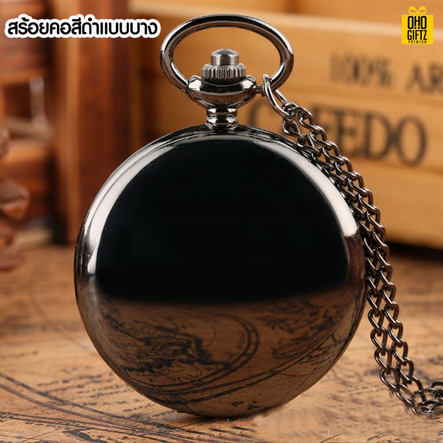 สร้อยคอจี้นาฬิกา ยิงเลเซอร์ชื่อ สกรีนโลโก้  ทำเป็นของพรีเมี่ยมได้