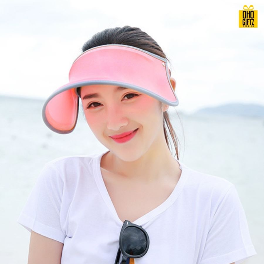  หมวกบังแดด สกรีนชื่อ, โลโก้ได้