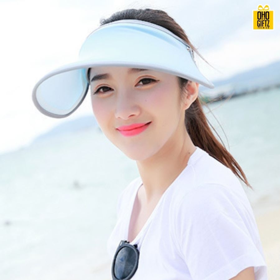  หมวกบังแดด สกรีนชื่อ, โลโก้ได้