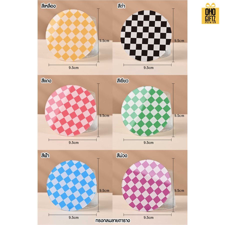 แผ่นรองแก้ว PVC กากเพชร สกรีนโลโก้ได้ พิมพ์ภาพได้