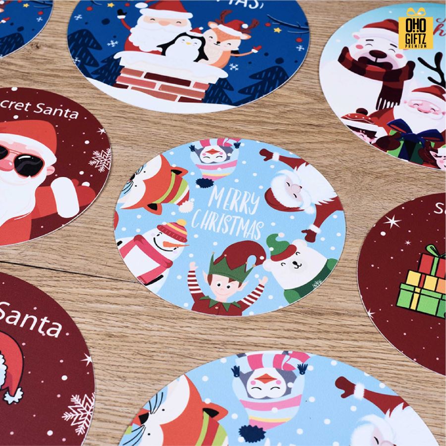 ที่รองแก้วน้ำพลาสติค PP พิมพ์ลายไม่จำกัดสี สกรีนโลโก้ได้ พิมพ์ภาพได้