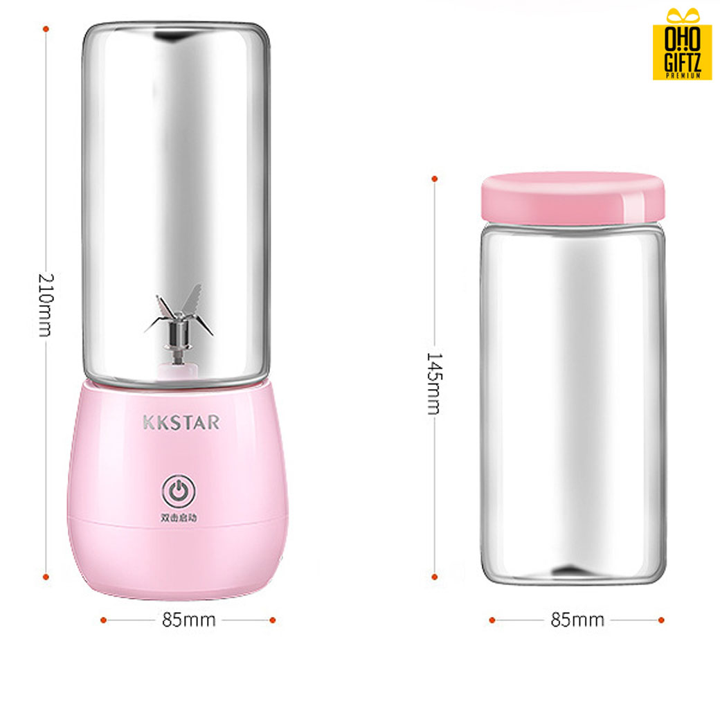 แก้วปั่นน้ำผลไม้พร้อมฝาปิด สกรีนชื่อ สกรีนโลโก้ ทำเป็นของพรีเมี่ยมได้