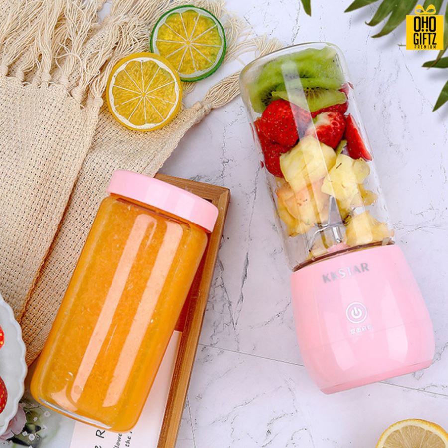 แก้วปั่นน้ำผลไม้พร้อมฝาปิด สกรีนชื่อ สกรีนโลโก้ ทำเป็นของพรีเมี่ยมได้