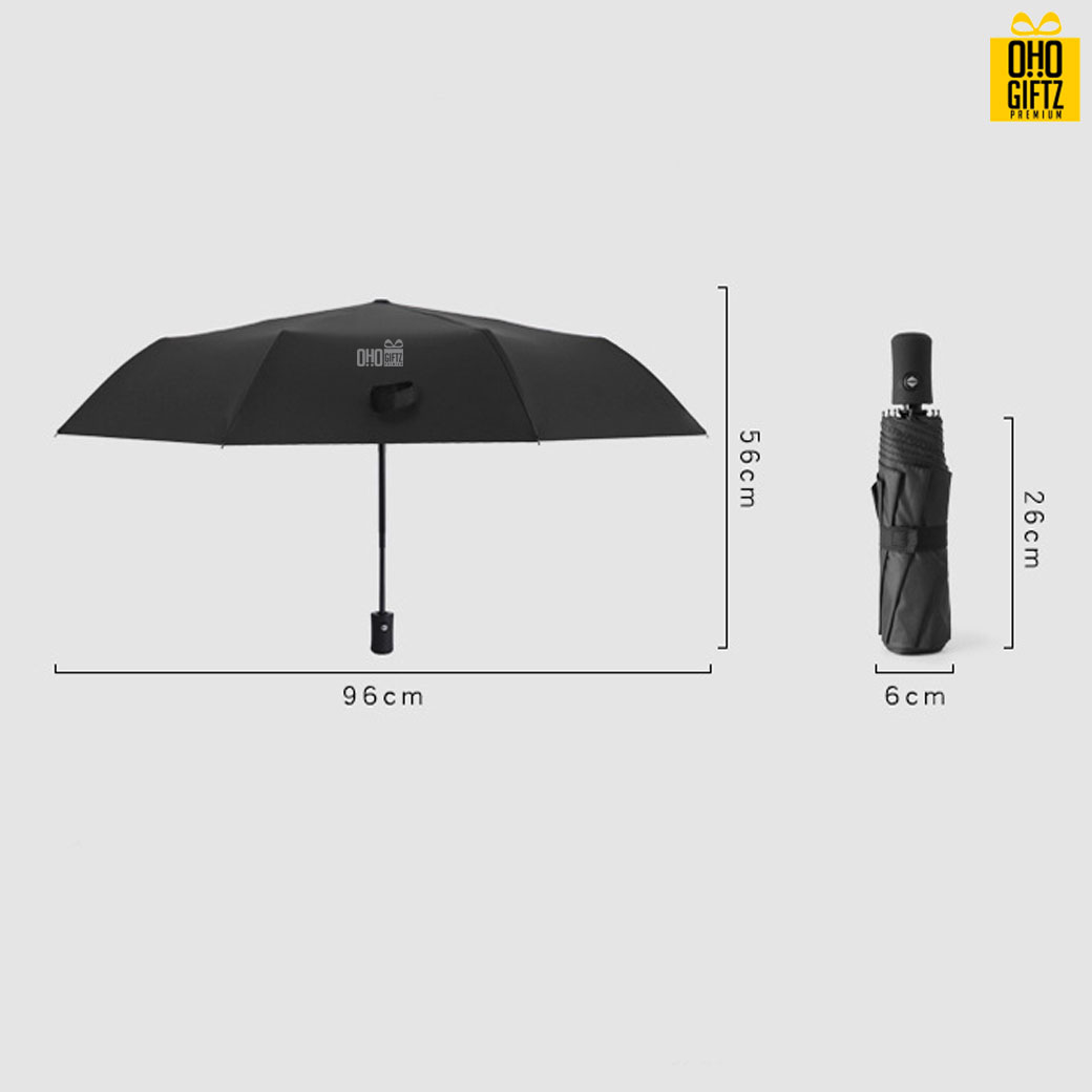 ร่มพับสีล้วนขนาดพกพากัน UV สกรีนโลโก้ ทำเป็นสินค้าพรีเมี่ยม ของชำร่วย ของที่ระลึก