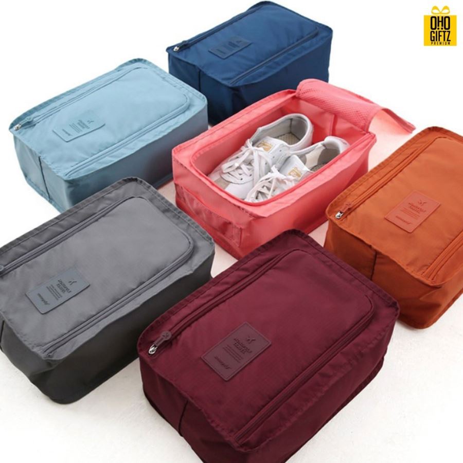 กระเป๋าใส่รองเท้า สกรีนโลโก้ฟรี ทำเป็นของแจก ของพรีเมี่ยม