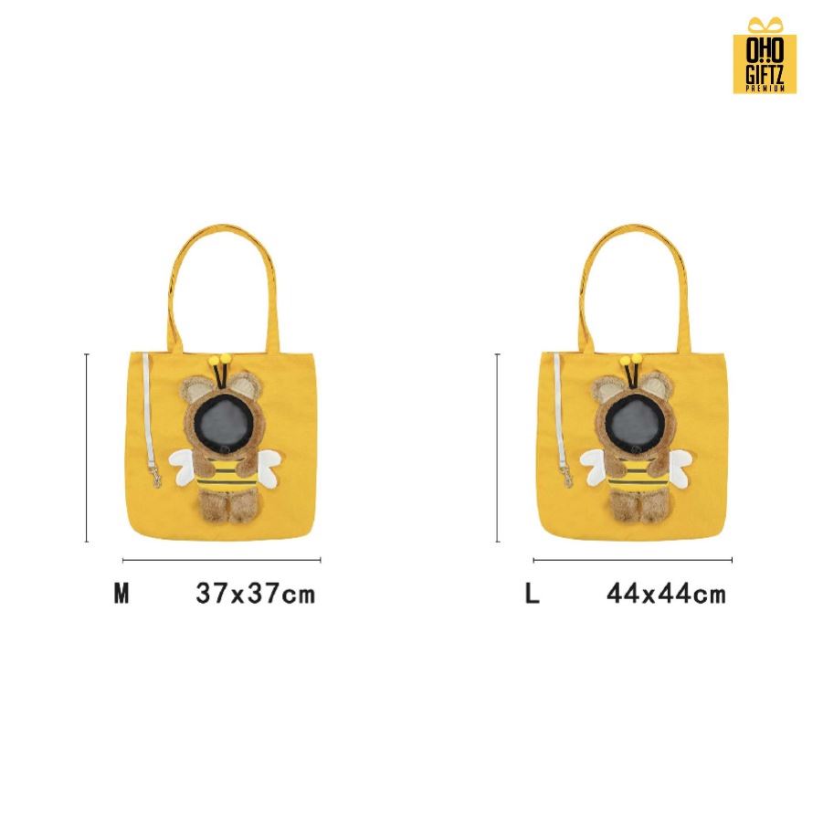 กระเป๋าสะพายใส่สัตว์เลี้ยง สกรีนโลโก้ ทำเป็นของพรีเมี่ยมได้