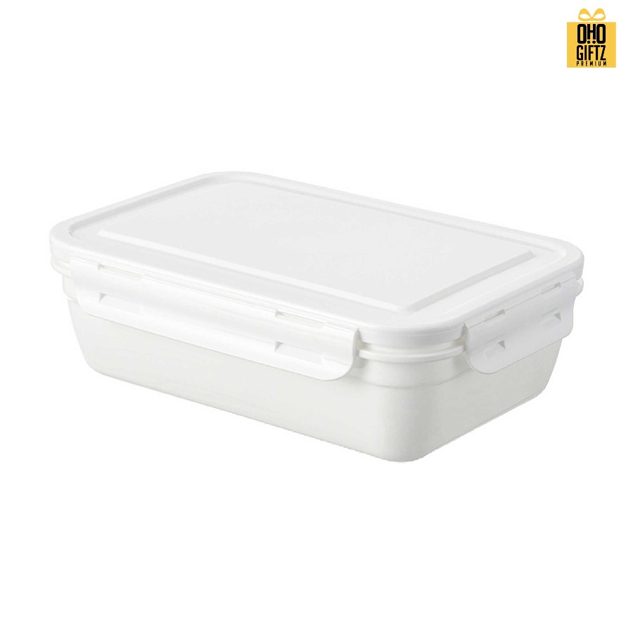 กล่องถนอมอาหาร สกรีนโลโก้ ทำเป็นของพรีเมี่ยมได้