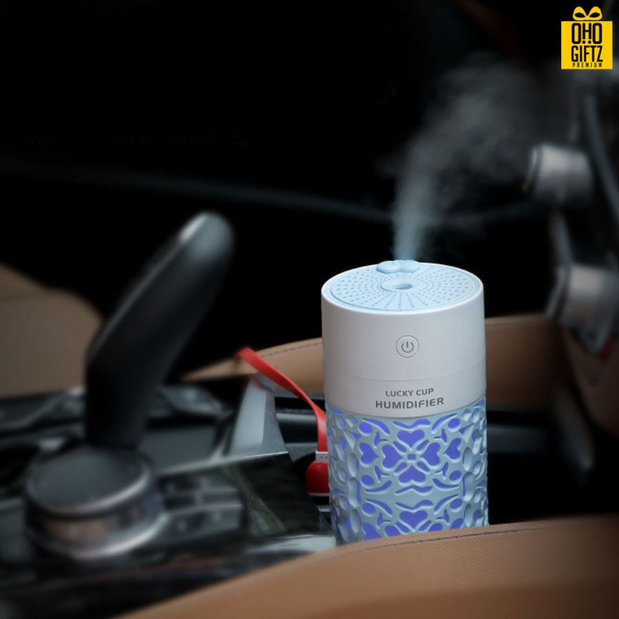 เครื่องทำความชื้นลายฉลุพร้อมไฟในตัว สกรีนโลโก้ ทำเป็นของพรีเมี่ยม