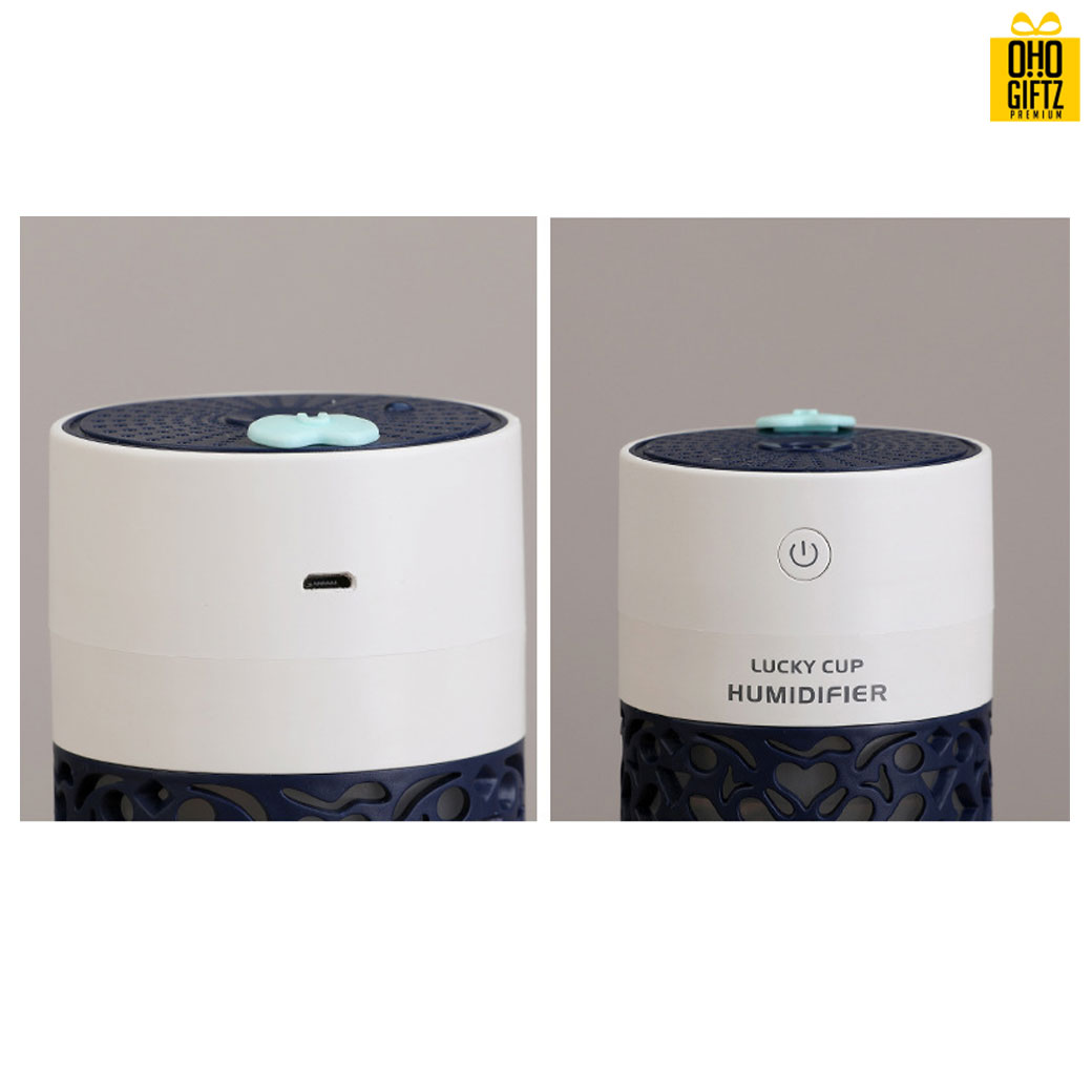 เครื่องทำความชื้นลายฉลุพร้อมไฟในตัว สกรีนโลโก้ ทำเป็นของพรีเมี่ยม