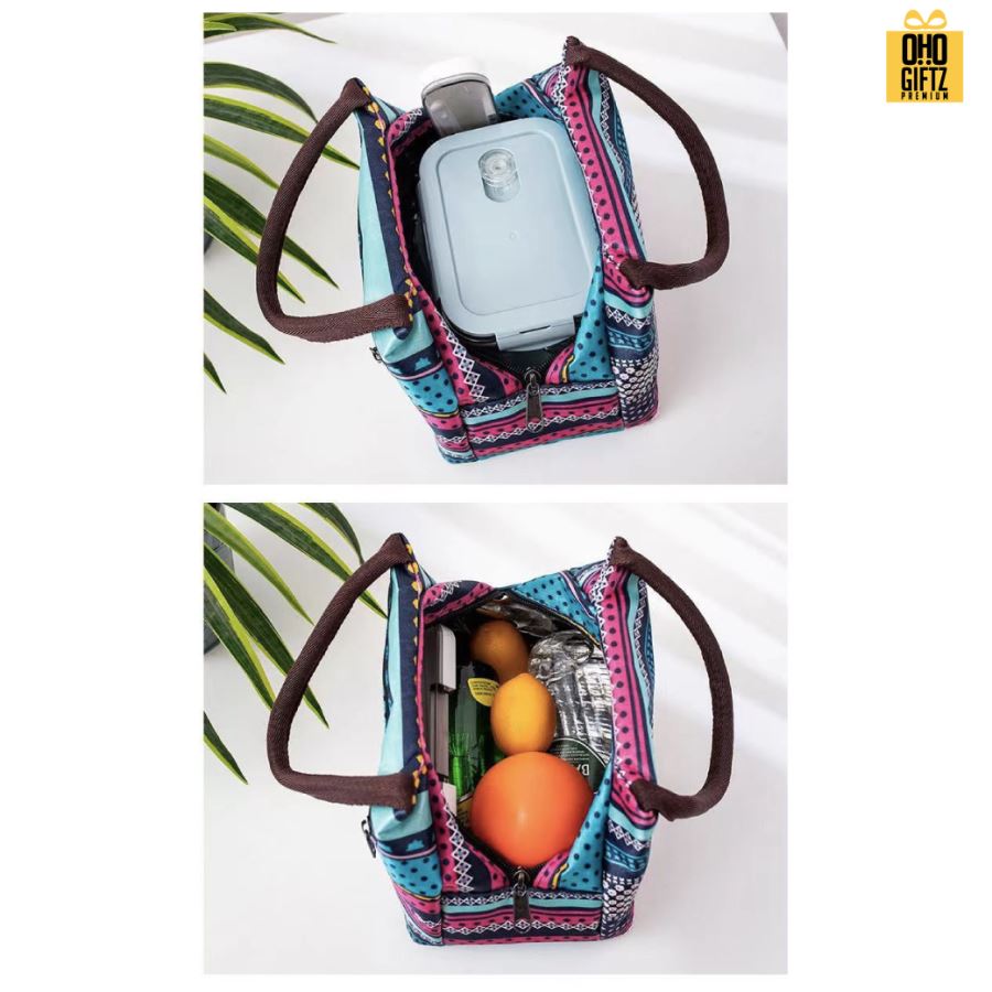 กระเป๋าเก็บอุณหภูมิร้อน เย็น สกรีนโลโก้ ทำเป็นของพรีเมี่ยม