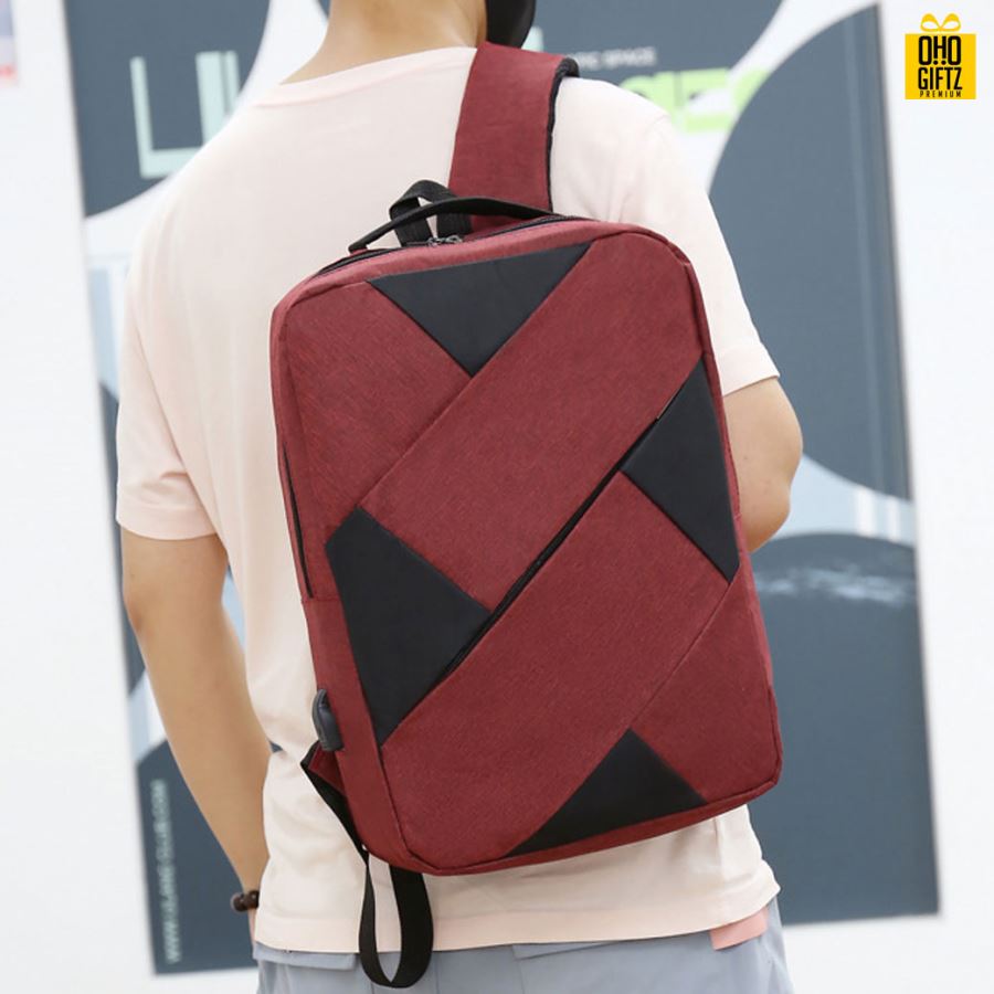 กระเป๋าสะพายชุดเซ็ท 3 ใบ สกรีนโลโก้ ทำเป็นของพรีเมี่ยม