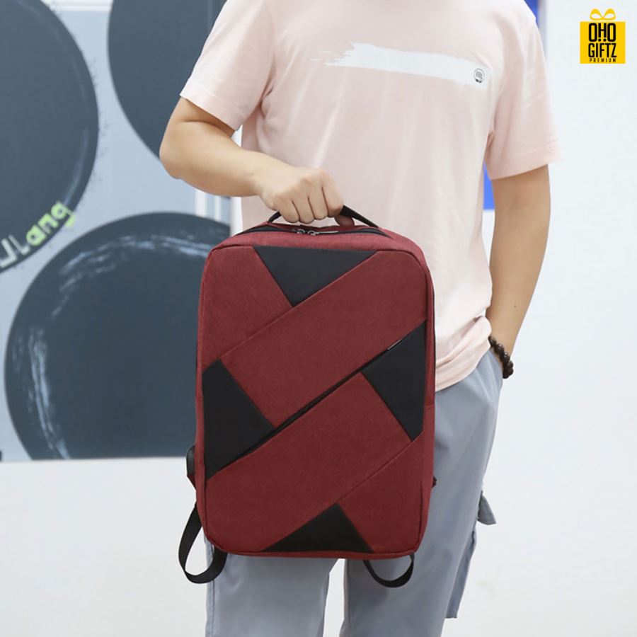 กระเป๋าสะพายชุดเซ็ท 3 ใบ สกรีนโลโก้ ทำเป็นของพรีเมี่ยม