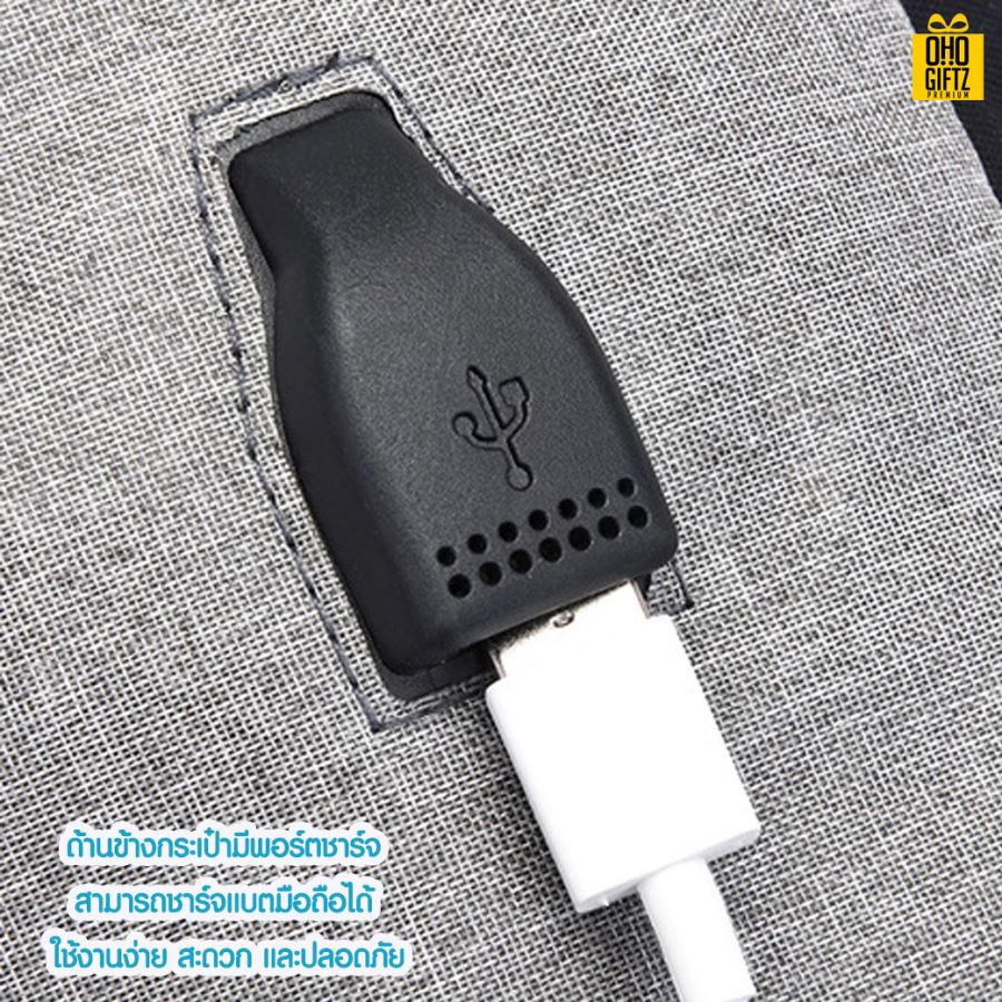 กระเป๋าสะพายชุดเซ็ท 3 ใบ สกรีนโลโก้ ทำเป็นของพรีเมี่ยม