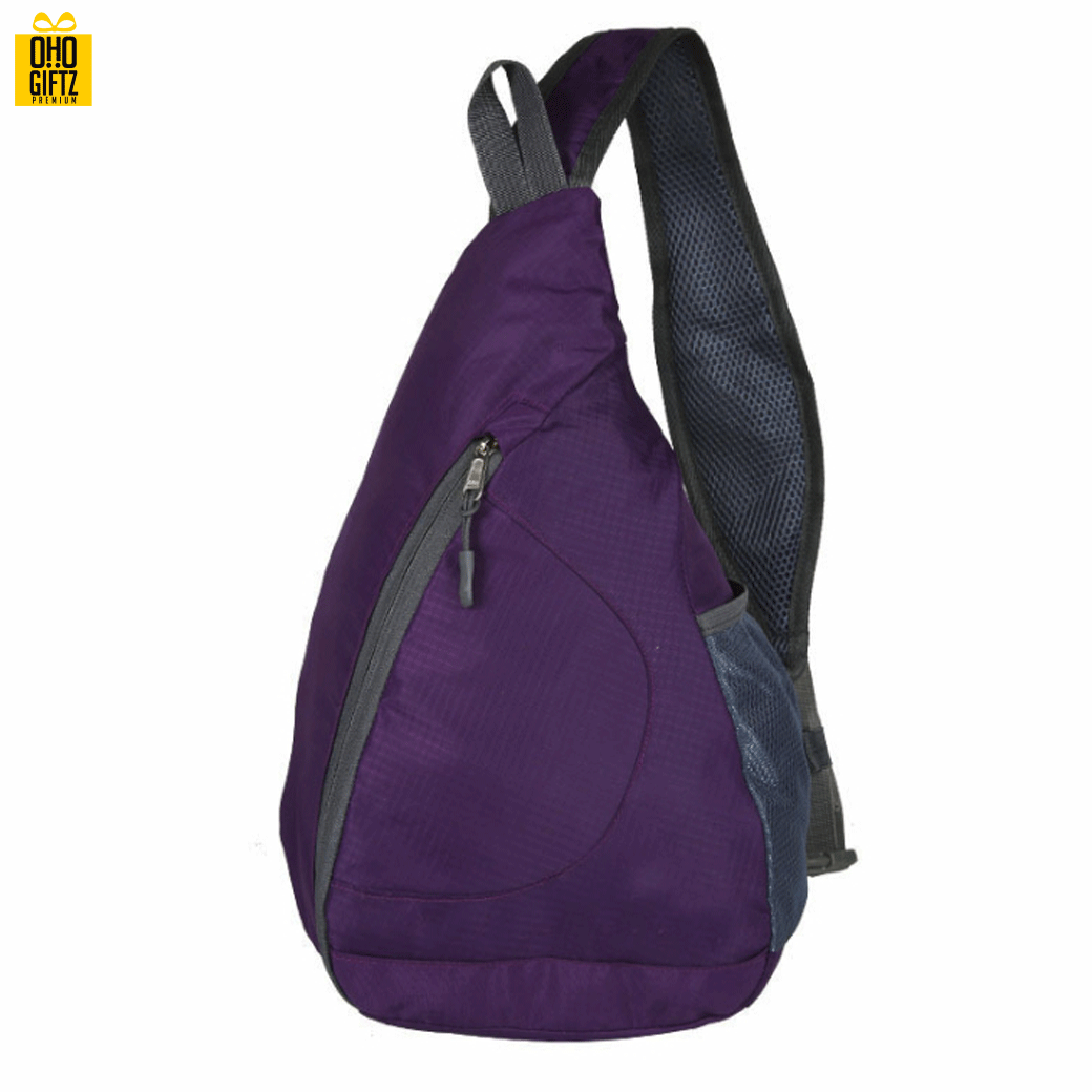 กระเป๋าคาดอกพับเก็บได้ สกรีนโลโก้ ทำเป็นสินค้าพรีเมี่ยม ของที่ระลึก ของชำร่วย