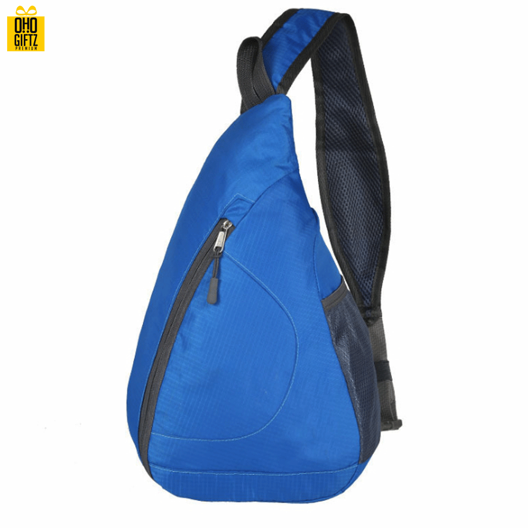 กระเป๋าคาดอกพับเก็บได้ สกรีนโลโก้ ทำเป็นสินค้าพรีเมี่ยม ของที่ระลึก ของชำร่วย