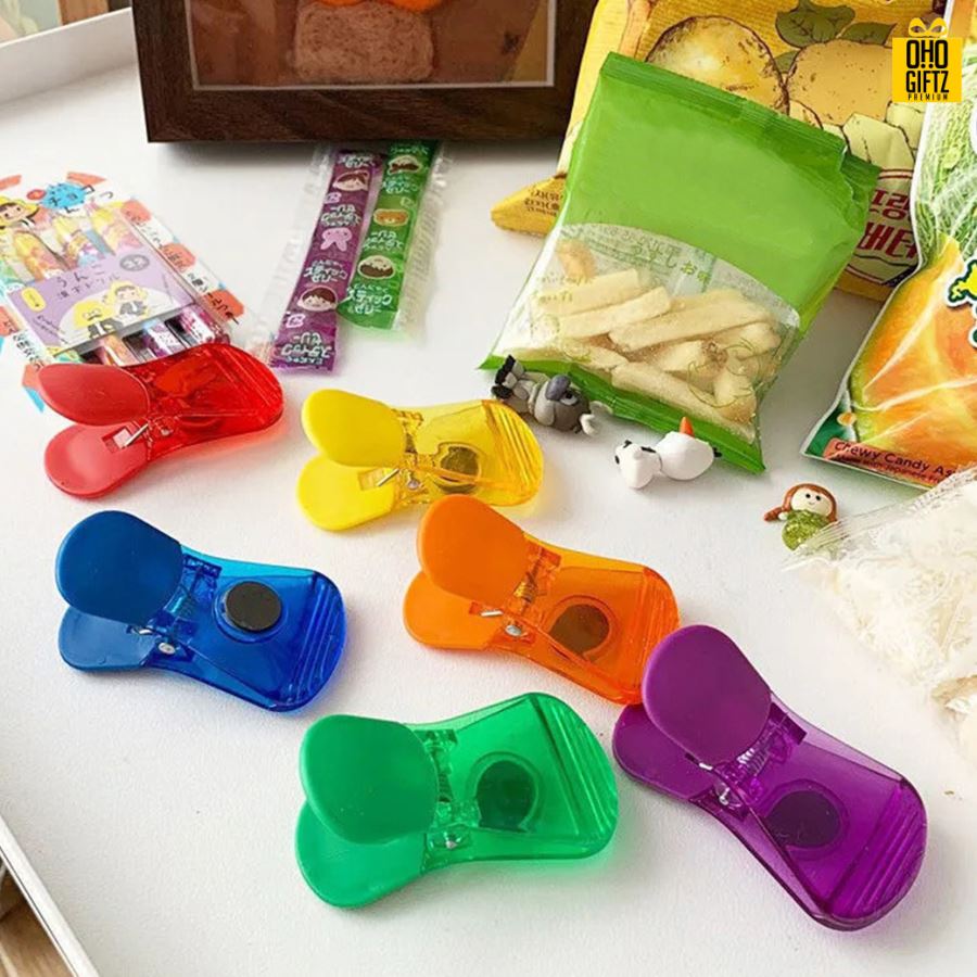 แม่เหล็กคริปหนีบติดตู้เย็น สกรีนชื่อ,โลโก้ได้ ทำเป็นของพรีเมี่ยม ของชำร่วย