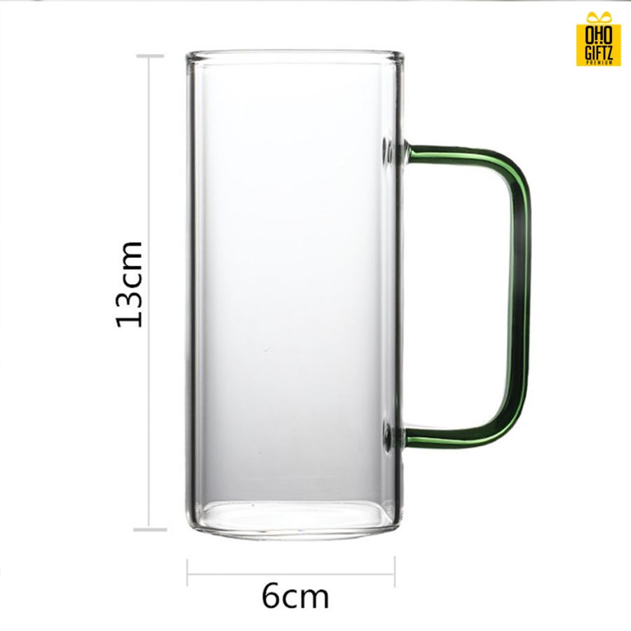 แก้วสี่เหลี่ยมทรงสูง สกรีนชื่อ สกรีนโลโก้ ทำเป็นของพรีเมี่ยมได้