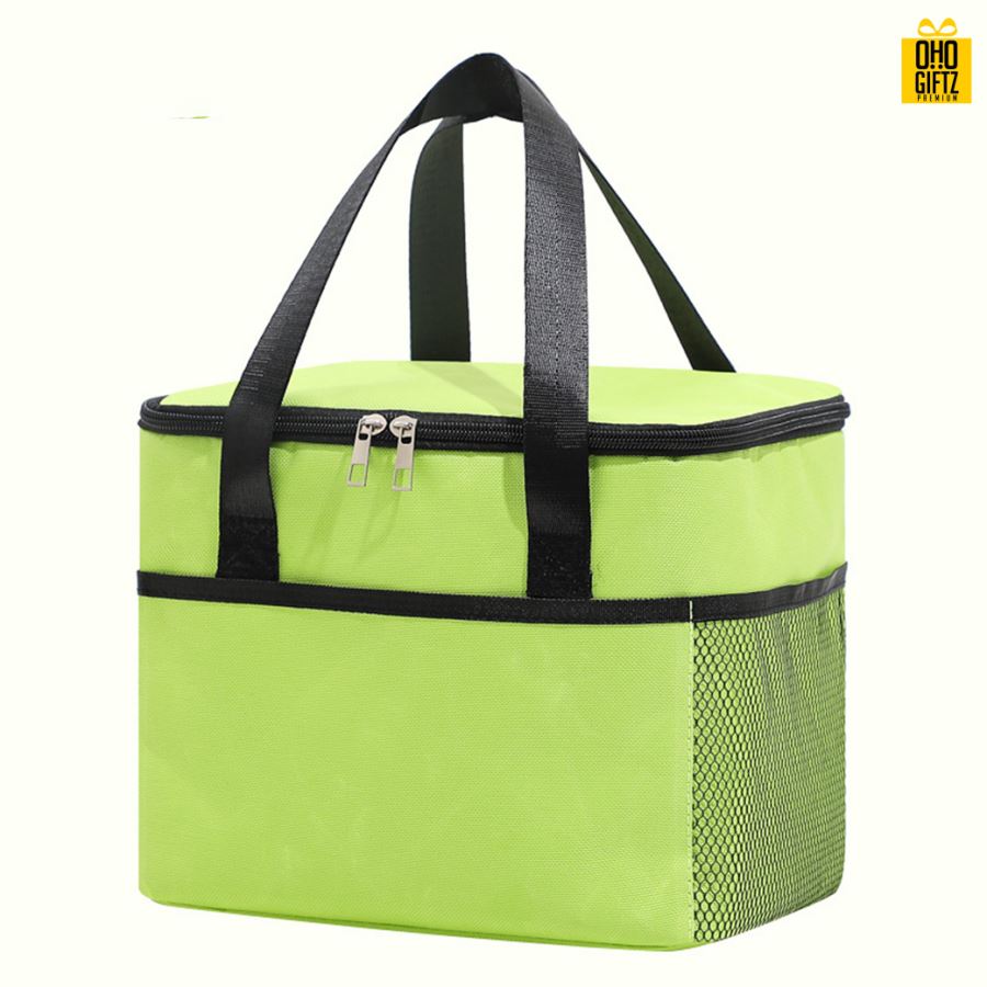 กระเป๋าอาหารเก็บความร้อน สกรีนโลโก้  ทำเป็นของพรีเมี่ยม