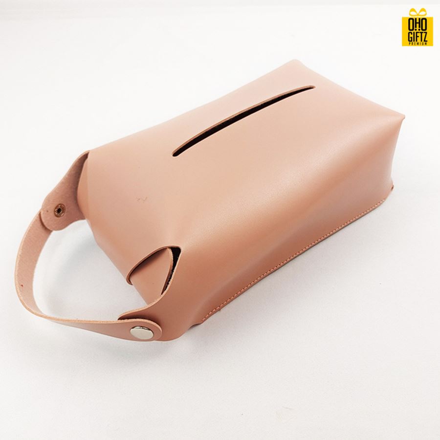 กล่องใส่ทิชชู่แบบแขวน สกรีนโลโก้ ทำเป็นของพรีเมี่ยม ของชำร่วยได้