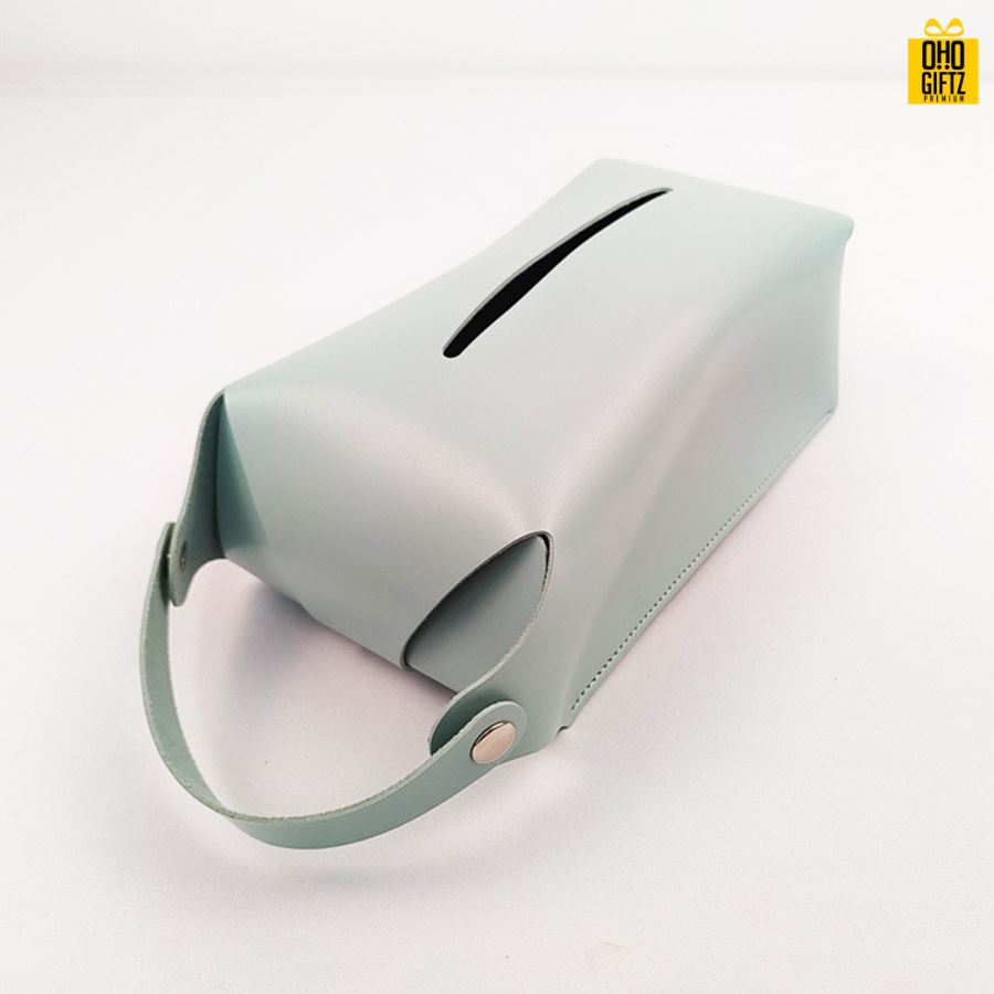 กล่องใส่ทิชชู่แบบแขวน สกรีนโลโก้ ทำเป็นของพรีเมี่ยม ของชำร่วยได้