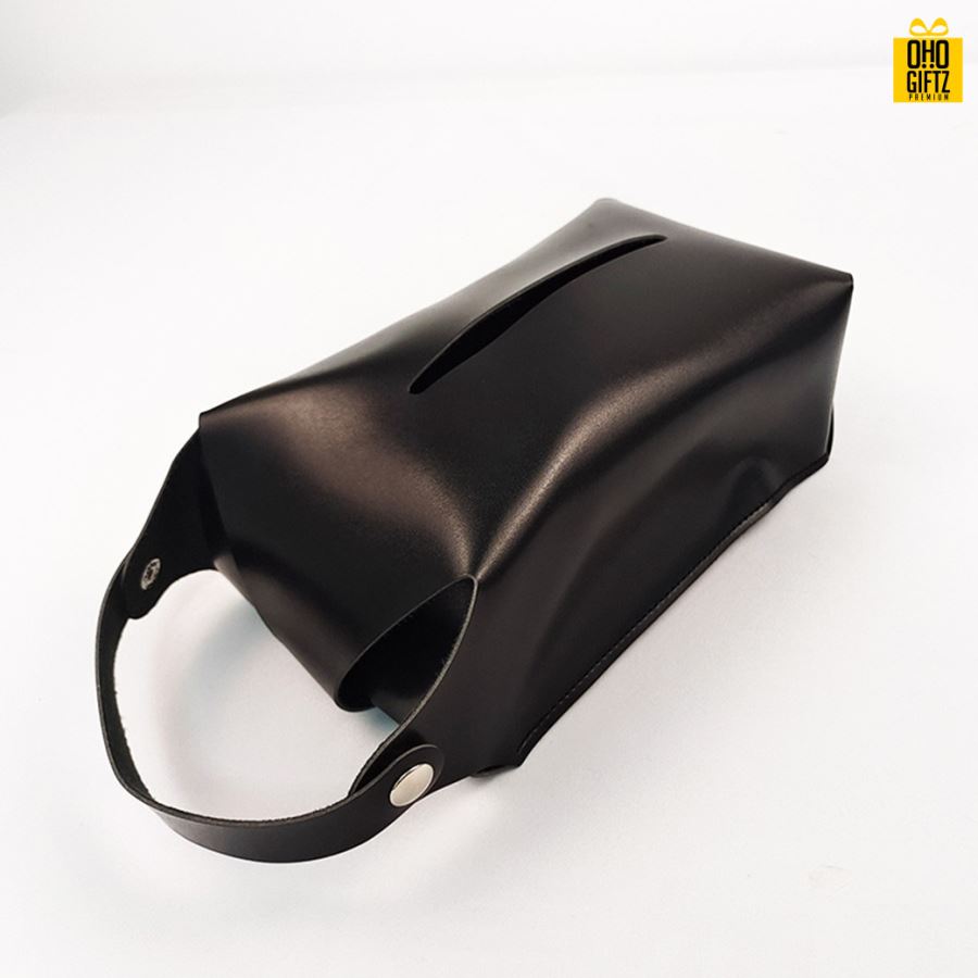 กล่องใส่ทิชชู่แบบแขวน สกรีนโลโก้ ทำเป็นของพรีเมี่ยม ของชำร่วยได้