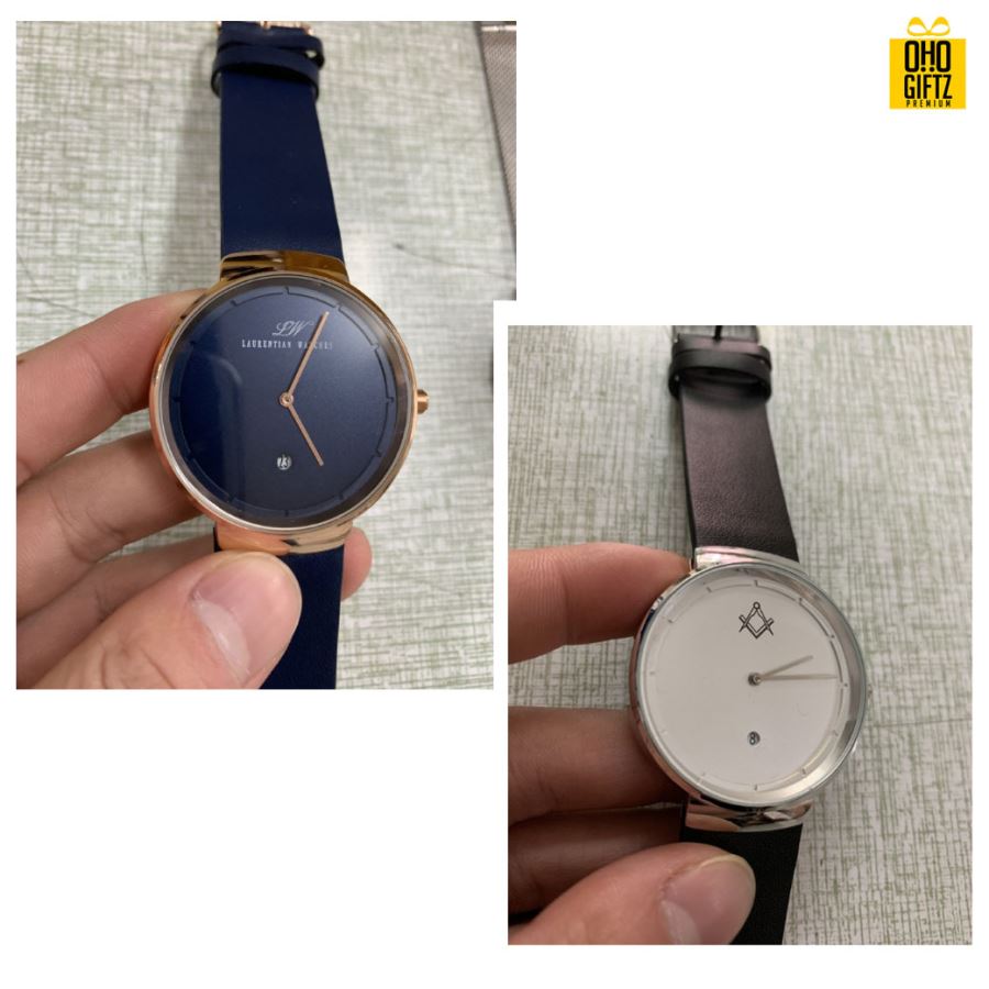 นาฬิกาข้อมือ fashion สกรีนชื่อ สกรีนโลโก้ ทำเป็นของพรีเมี่ยมได้ 