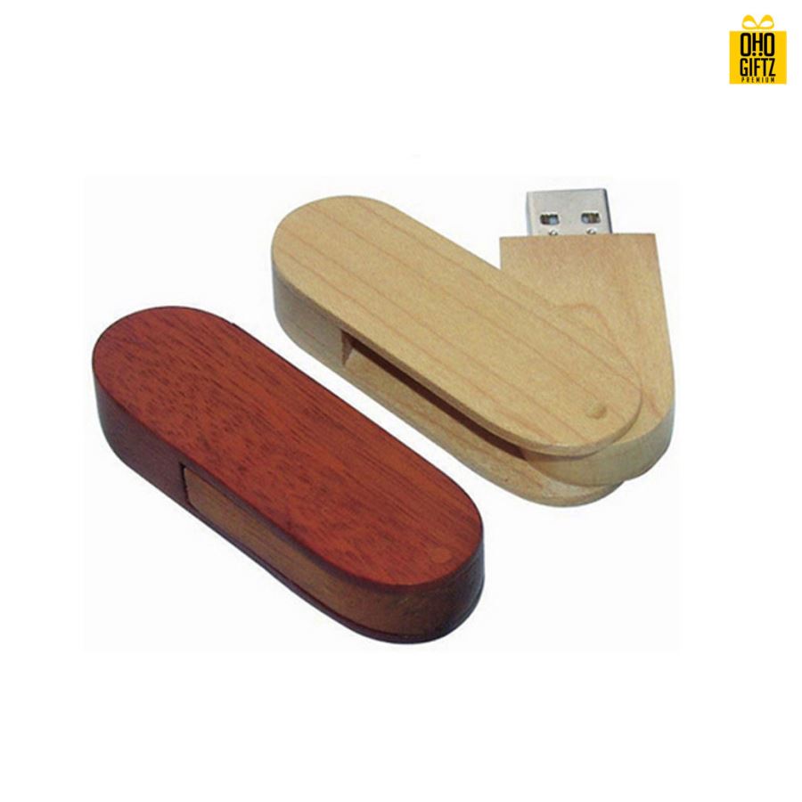 แฟลชไดร์ฟไม้ สกรีนโลโก้ สกรีนชื่อร้าน ทำเป็นของพรีเมี่ยมได้