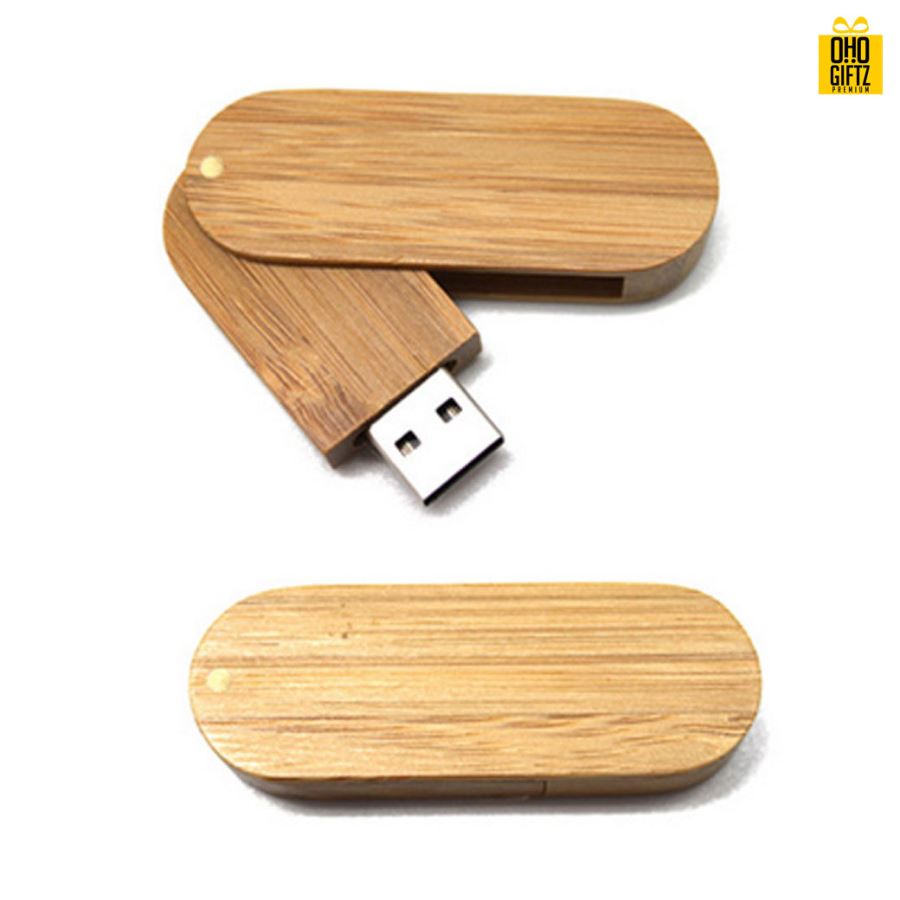 แฟลชไดร์ฟไม้ สกรีนโลโก้ สกรีนชื่อร้าน ทำเป็นของพรีเมี่ยมได้