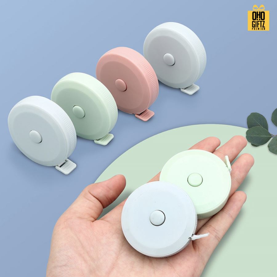 สายวัดสีพาสเทล สกรีนโลโก้ ทำของพรีเมี่ยมได้