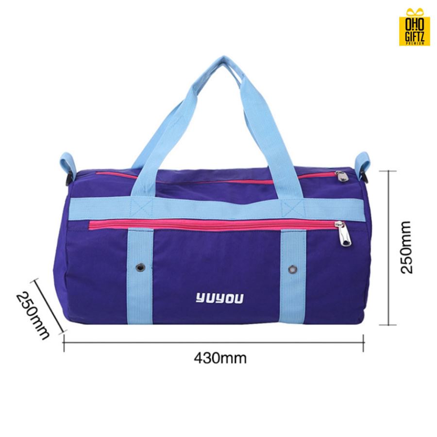 กระเป๋ากีฬาผ้าไนลอน สกรีนโลโก้ ทำเป็นของพรีเมี่ยม